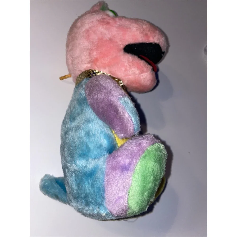 Vintage Colorful Scottie Toys‎ Plush Hippo, Hippopotamus 1982